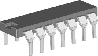 Integrated Circuit Chip clip art Preview