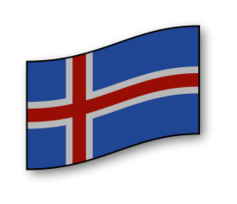 interactive Iceland flag Preview