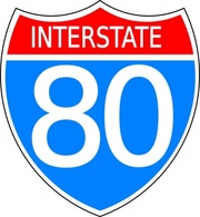 Interstate Highway Sign clip art