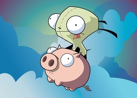 Invader Zim Cartoons