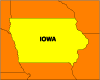 Iowa Vector Map Preview