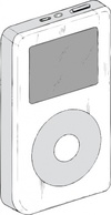 Technology - Ipod clip art 