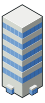 Buildings - Isocity Blue Tower 