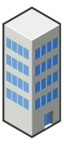 Buildings - isocity blue tower II 