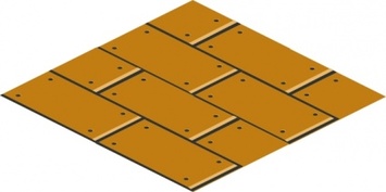 Isometric Floor Tile clip art 