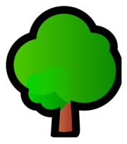 Flowers & Trees - Isometric Tree 