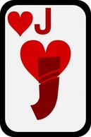 Objects - Jack Of Hearts clip art 