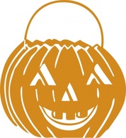 Jack White Cartoon Orange Holiday Lantern Haloween Jackolantern