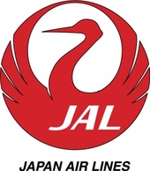 Japan Air Lines logo logo in vector format .ai (illustrator) and .eps for free download 