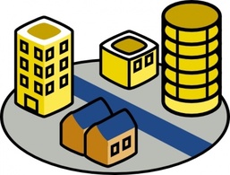 Buildings - Jcartier City clip art 