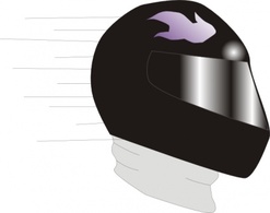 Jesus Art Head In Helmet clip art