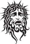 Jesus Vector Drawing 