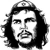 Cartoon - Jew Guevara clip art 