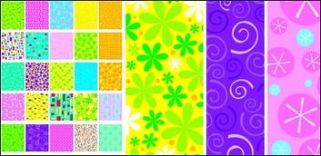 Backgrounds - Joyful useful for background material vector-1 