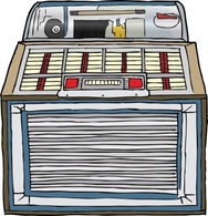 Music - Jukebox clip art 