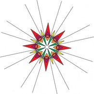 Kaleidoscope clip art