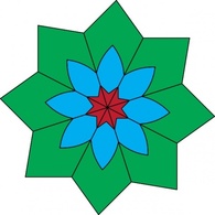 Kaleidoscope clip art