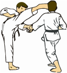 Karate Free Vector Clip Art Preview