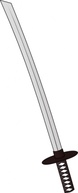 Military - Katana Sword Weapon clip art 