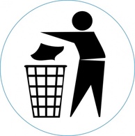 Keep Tidy Outside clip art Preview