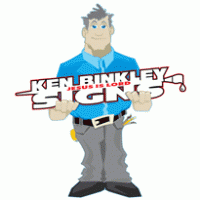 Sign - Ken Binkley Sign CO Character 