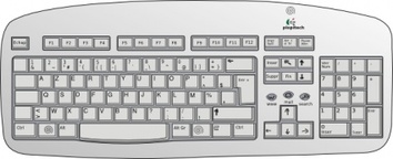 Technology - Keyboard clip art 