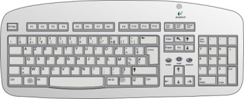 Technology - Keyboard clip art 