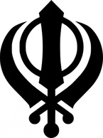 Khanda clip art