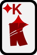 King Of Diamonds clip art