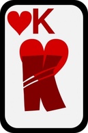 King Of Hearts clip art