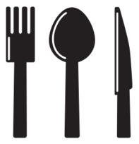 Icons - Kitchen Icon - Knife Spoon Fork 