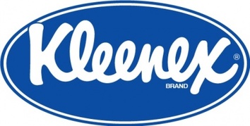 Kleenex oval logo big logo in vector format .ai (illustrator) and .eps for free download Preview