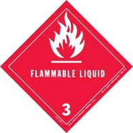 Elements - Label For Dangerous Goods Class clip art 