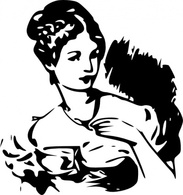 Lady Clipart clip art