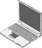 Laptop clip art