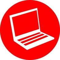 Technology - Laptop Icon clip art 