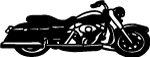 Large Motorbike Free Vector