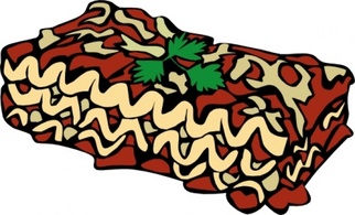 Lasagna clip art 