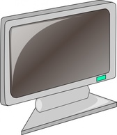 Lcd Flat Panel clip art