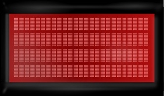 Lcd Matrix Display clip art