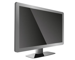 LCD TV .vector 