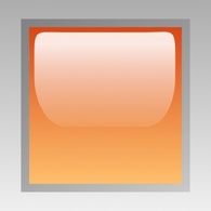 Elements - Led Square (orange) clip art 