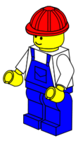 LEGO Town -- worker