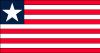 Liberia Vector Flag Preview