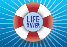 Lifesaver Vector Preview