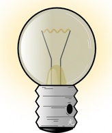 Objects - Lighrt Bulb clip art 