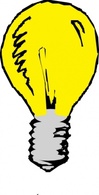 Objects - Light Bulb clip art 