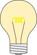 Objects - Light Bulb clip art 