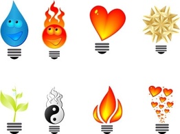 Light bulb icons Preview