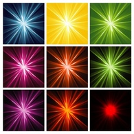 Light Rays Background Vector Preview